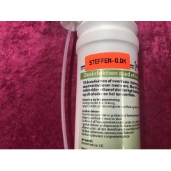 Desinfektion med Ethanol inc spray dysse.1,0Ltr