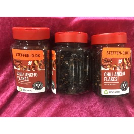 Chili Ancho Flakes 130Gr Dåse