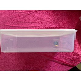 Plastik box med låg 1/1 GN 53*32,5*15 cm